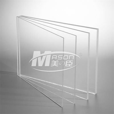 Plexiglass यूवी प्रतिरोधी 4x8 स्क्रैच प्रतिरोधी एक्रिलिक प्लास्टिक प्लेट