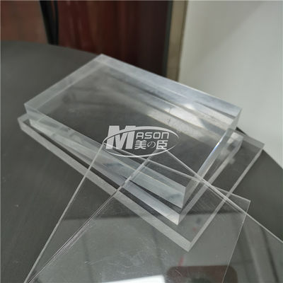 100% वर्जिन PMMA 4mm क्लियर कास्ट फायरप्रूफ एक्रेलिक शीट 4ft X 8ft