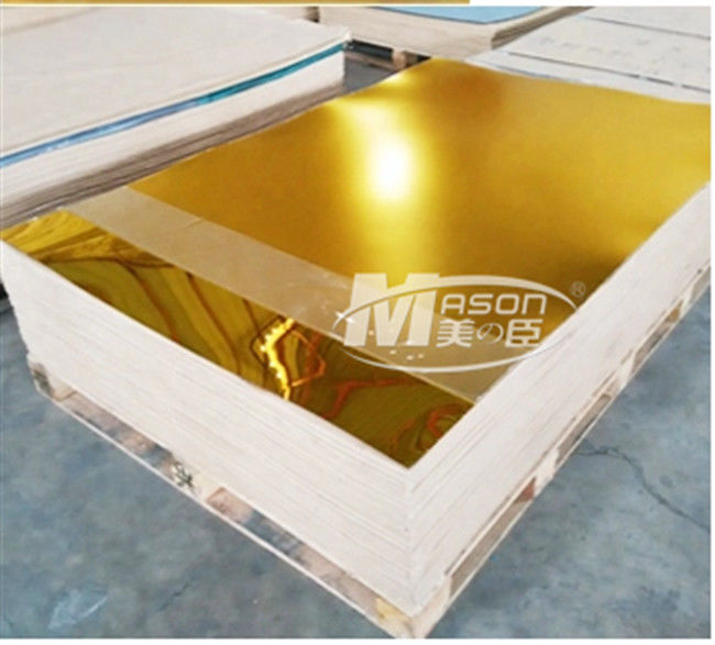 लेजर कटिंग गोल्ड सिल्वर पीएमएमए 2 मिमी एक्रिलिक मिरर शीट 1220x1830 मिमी