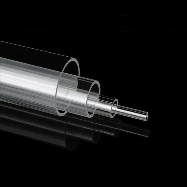 कस्टम 350 मिमी स्पष्ट प्लास्टिक एक्रिलिक ट्यूब प्लेक्सीग्लास